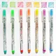 Набор гелевых ручек SKETCH&ART Uni Write.GLITTER 1мм, блестки, 8цв 20-0309