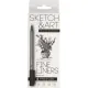 Набор линеров утолщенных Sketch&Art черного цвета, 4 шт. 36-0032