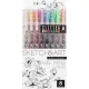 Набор гелевых ручек SKETCH&ART Uni Write.GLITTER 1мм, блестки, 8цв 20-0309