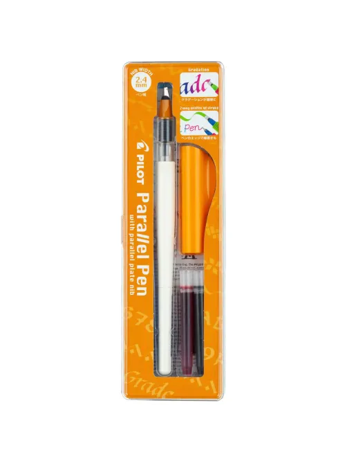 Ручка перьевая для каллиграфии PILOT Parallel Pen, 2,4 мм FP3-24-SS