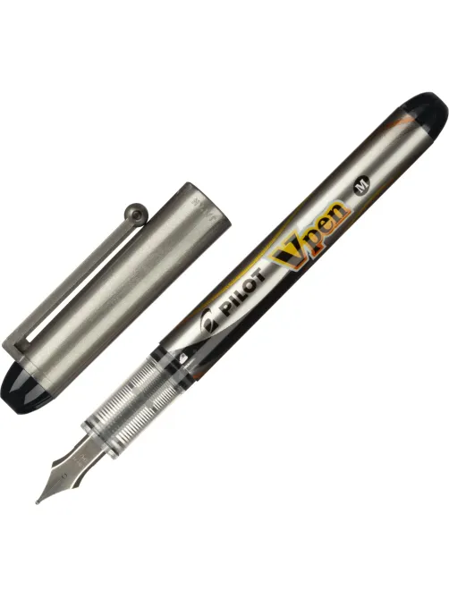 Ручка перьевая PILOT одноразовая SVP-4M V-Pen, черные чернила, 0,4мм