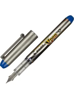 Ручка перьевая PILOT одноразовая SVP-4M V-Pen, синие чернила, 0,58мм