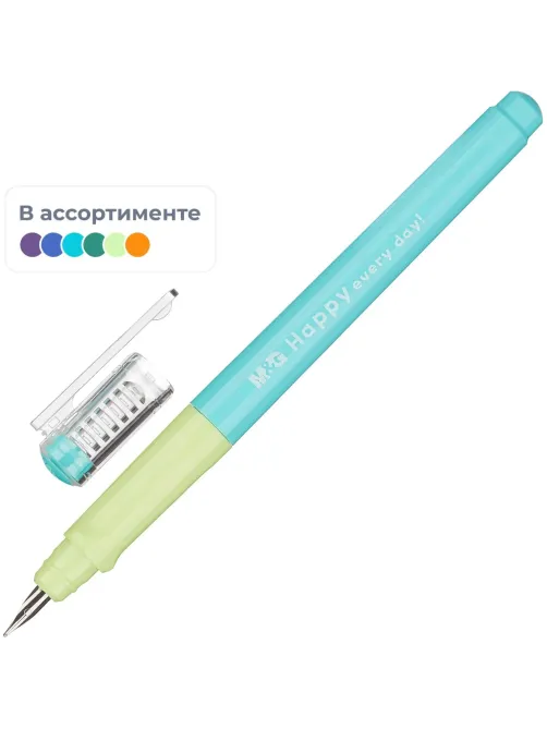 Ручка перьевая M&G с конвертером без чернил, ассорти AFPM0871004296C