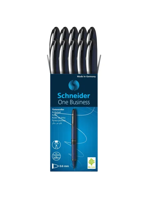 Роллер SCHNEIDER One Business 183001 черный, 0,6 мм