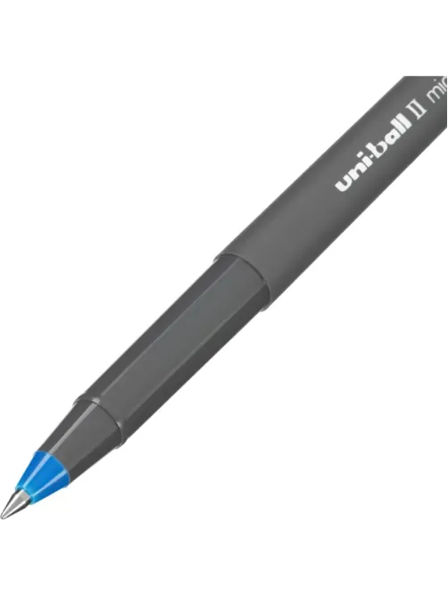 Роллер Uni-Ball II Micro 0,5мм, синий, UB-104