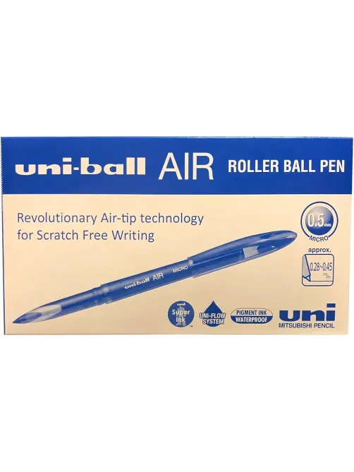Роллер Uni-Ball AIR 0,28-0,45мм синий UBA-188M
