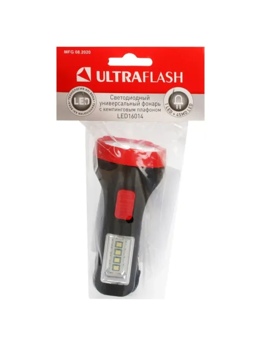 Фонарь ручной Ultraflash LED16014 (1+4SMD LED,2 ре