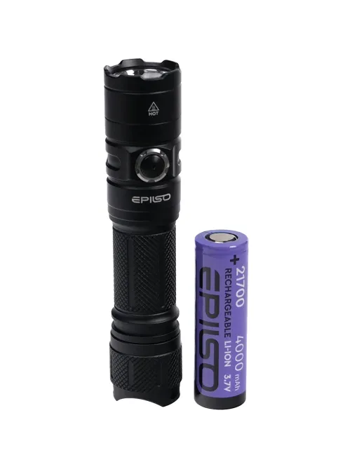 Фонарь EPILSO EPF-230 (карманный, CREE XHP50.2 20W, аккум. 21700)