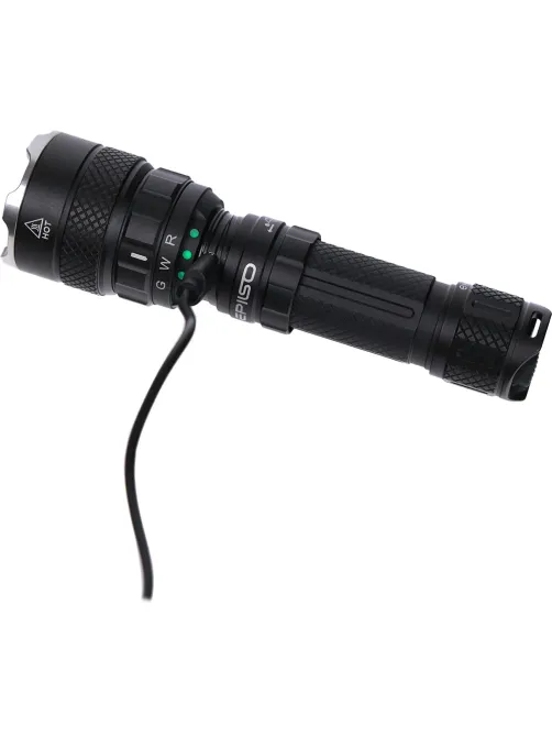 Фонарь EPILSO EPF-245 (карманный,Luminus SST40 10W+2CREE XPE, аккум 18650)