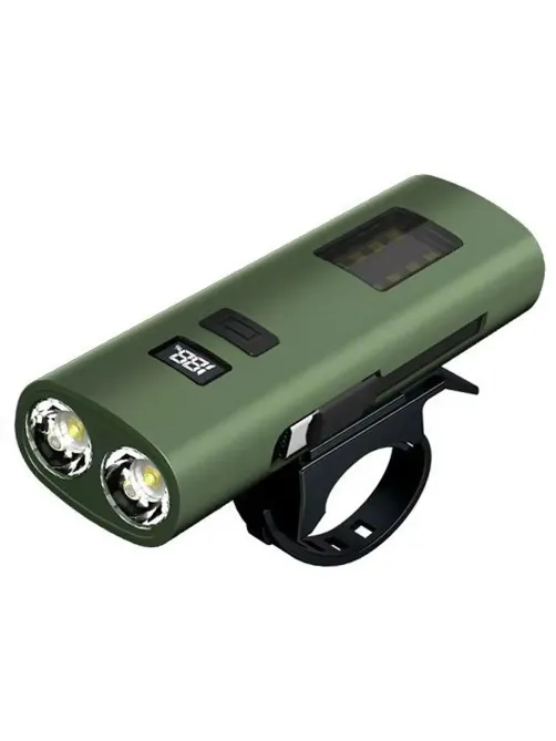 Фонарь велосипедный FOCUSray 1335 акку 2000мАН.цифровой дисплей,USB кабель