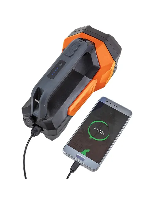 Фонарь ЯРКИЙ ЛУЧ S-1000 Buffalo узконапр., powerbank