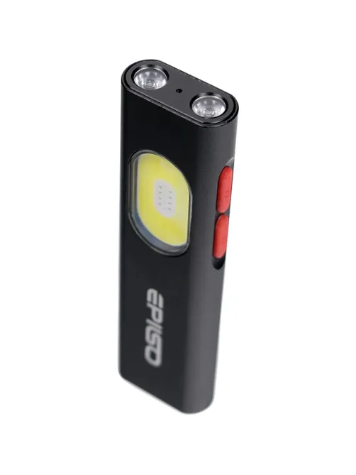 Фонарь EPILSO EPF-260 (карманный, Luminus SST20 10W + COB + Laser, аккум)