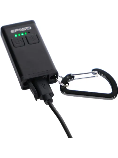 Фонарь EPILSO EPF-010 (брелок, LED со светорегулятором+лазер, аккум,type-c)