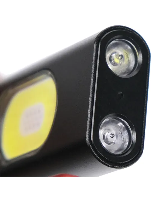 Фонарь EPILSO EPF-260 (карманный, Luminus SST20 10W + COB + Laser, аккум)