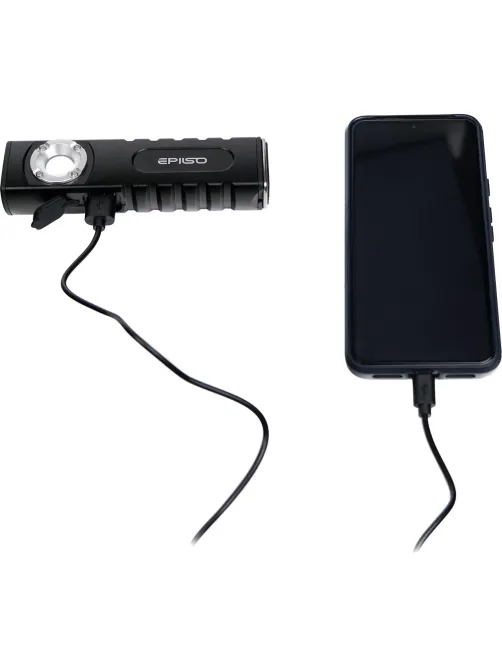 Фонарь EPILSO EPF-310 (карманный, Luminus SST20, 10W+LED 5W + Laser, аккум)