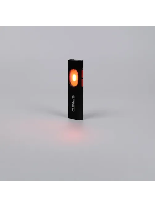 Фонарь EPILSO EPF-260 (карманный, Luminus SST20 10W + COB + Laser, аккум)