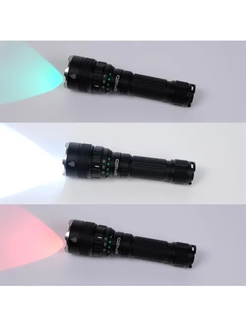 Фонарь EPILSO EPF-245 (карманный,Luminus SST40 10W+2CREE XPE, аккум 18650)