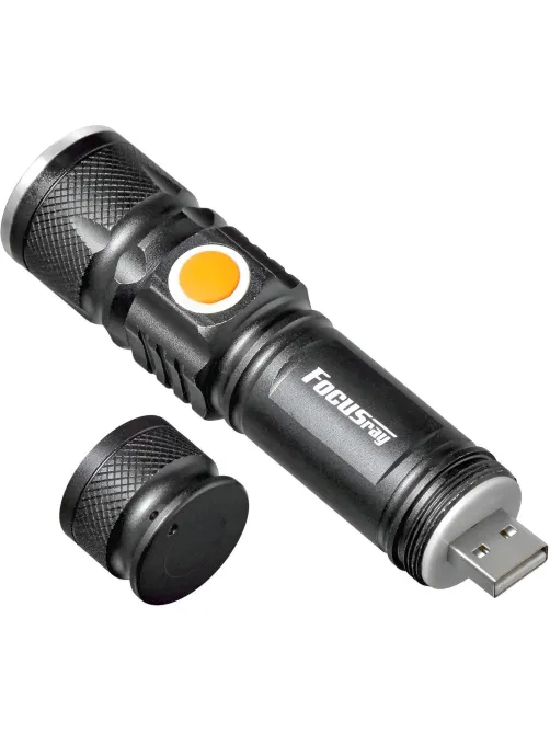 Фонарь  ручной FOCUSray 955  1x 18650 1200 mAh 1/60/120
