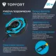 Рулетка геодезическая Topfort Master 20 м х 15 мм в прорезин корп (2019129)