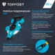 Рулетка геодезическая Topfort Geo 30 м х 15 мм (2019141)