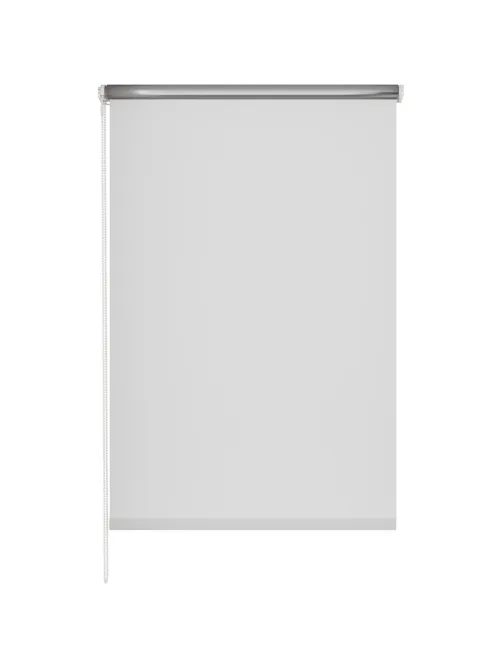 Рулонная штора Комус Мебель blackout silver 537837 V1, 80х160, белый