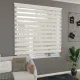 Рулонная штора Комус Мебель Angora 538603 V1 день/ночь, 50х160, белый
