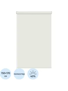 Рулонная штора Комус Мебель Sky W2237 V5, 150х170 бежевый