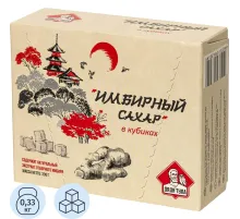 Сахар кусковой Дядя Тула  с экстрактом имбиря, 330г