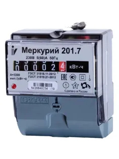 Счетчик Инкотекс Меркурий 201.7 1ф 5-60А 1 тариф (32680)