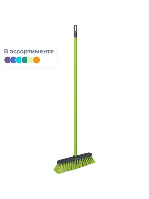 Щетка для пола AZUR с рукояткой 110см 051030