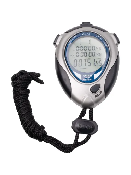 Секундомер TORRES Professional Stopwatch, SW-80,-20С,80 ячеек серб-син-чер