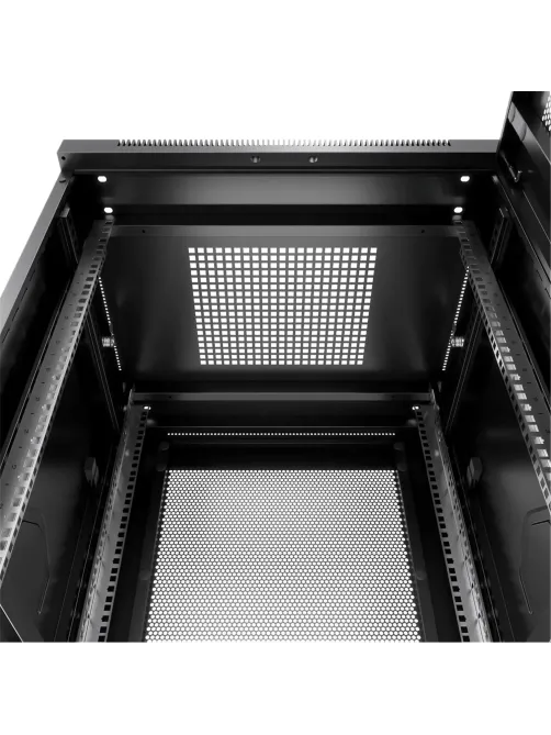 Шкаф напольный 19, 42U Cabeus ND-SC-42U60/120-BK 600x1200mm передн и задн