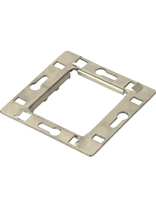Модуль LANMASTER LAN-FRS45x45/1-WH рамка 1-постовая 45х45, с суппортом, бел