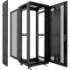 Шкаф напольный 19, 42U Cabeus ND-SC-42U60/120-BK 600x1200mm передн и задн