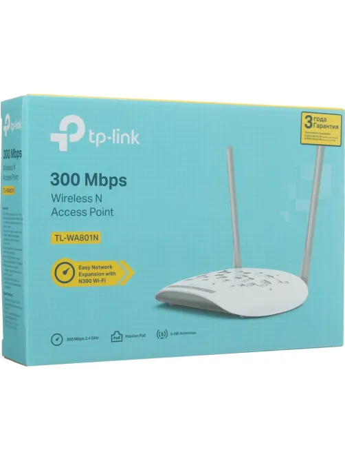 Точка доступа TP-LINK TL-WA801N N300