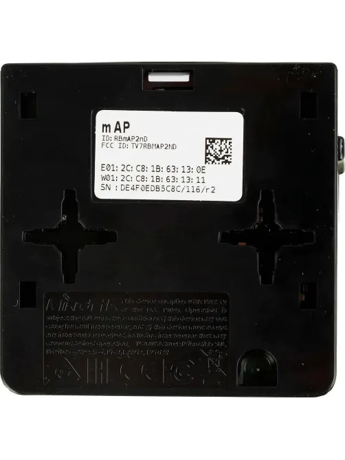 Точка доступа wi-fi MikroTik mAP (RBMAP2ND) AR9531 650MHz, 64MB, 2xLAN