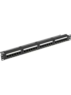 Патч-панель REXANT (02-0031) с кабельн орг.19,1U,24 порта,UTP,RJ-45,CAT5e