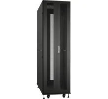 Шкаф напольный 19, 42U Cabeus ND-SC-42U60/120-BK 600x1200mm передн и задн