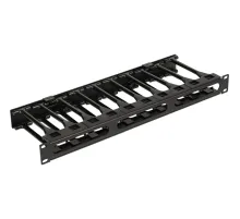 Кабельный органайзер 19 LANMASTER LAN-ORG-PF/S-1U