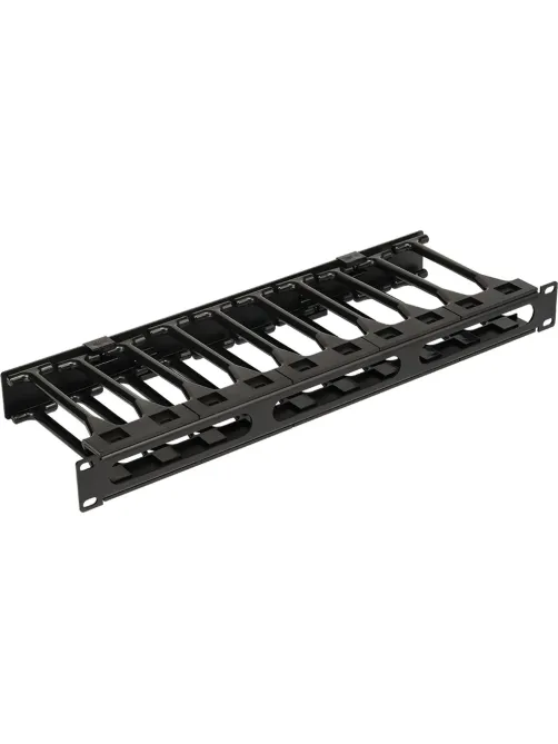 Кабельный органайзер 19 LANMASTER LAN-ORG-PF/S-1U