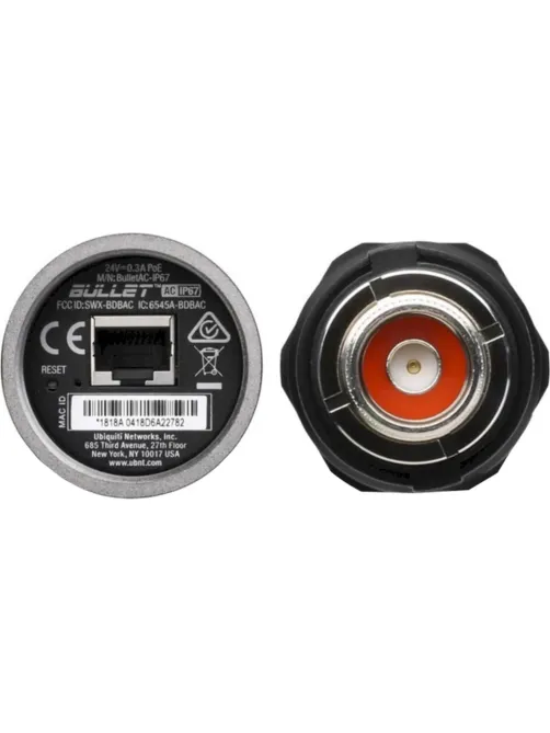 Точка доступа Ubiquiti Bullet AC IP67 2.4/5 ГГц, PoE-питание