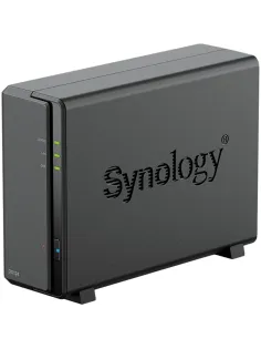 Сетевое хранилище Synology DS124 1x2.5/3.5 SATA/Realtek RTD1619B/1GB DDR4