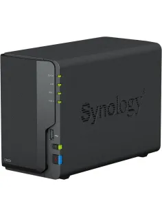 Сетевое хранилище Synology DS223 2x2.5/3.5 SATA/Realtek RTD1619B/2GB DDR4