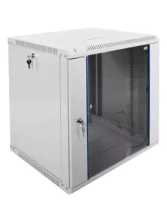 Шкаф настенный телеком. ЦМО разб. 12U (600х520) дверь стекло (ШРН-Э-12.500)