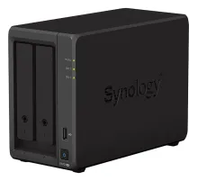 Сетевое хранилище Synology DS723+ 2x2.5/3.5 SATA/Ryzen R1600/2GB DDR4