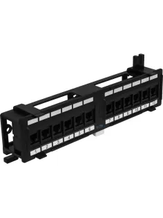 Патч-панель TWT TWT-PP12UTP-H настенная горизонтальная, 12 портов, UTP, 5E