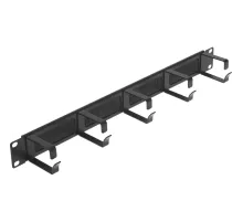 Кабельный органайзер 19 LANMASTER LAN-ORG/BPMR-1U c щеточным вводом