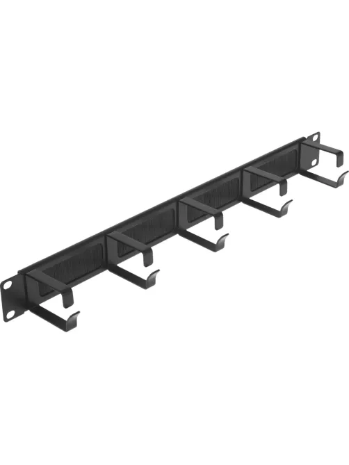 Кабельный органайзер 19 LANMASTER LAN-ORG/BPMR-1U c щеточным вводом