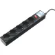 Сетевой фильтр Power Cube 5р/10м 10А/2,2кВт черн (SPG5-10M)