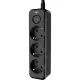Сетевой фильтр AGNI 3/2м,черный(TP-FD3E-2m-black)